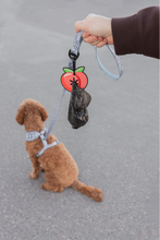 Load image into Gallery viewer, Peach Poopy Loop Waste Bag Holder