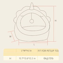 Load image into Gallery viewer, Adorable Dinosaur Pet House with Toy