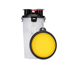 Load image into Gallery viewer, Yap & Paw 2-in-1 Water Bottle
