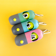 Load image into Gallery viewer, Poop Bag Dispenser with LED Flashlight