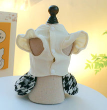 Load image into Gallery viewer, Black Pearl Elegance: Autumn & Winter Pet Princess Dress