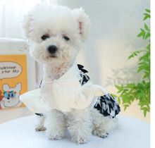 Load image into Gallery viewer, Black Pearl Elegance: Autumn & Winter Pet Princess Dress