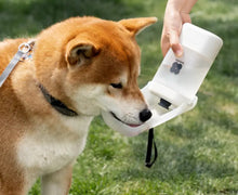 Load image into Gallery viewer, HydraPup™️ 4-in-1 Foldable Dog Water Bottle - Your Perfect Companion for Outdoor Adventures and Travel