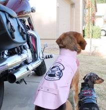 Load image into Gallery viewer, Biker Dawg Motorcycle Jacket-Pink