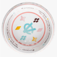 Load image into Gallery viewer, White Chewy Vuiton Bowl Set