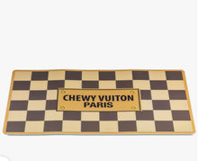 Load image into Gallery viewer, Chewy Vuiton Dog Placemat – Dine in Style