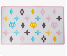 Load image into Gallery viewer, Chewy Vuiton Dog Placemat – Dine in Style