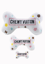 Load image into Gallery viewer, White Chewy Vuiton Bone Toys