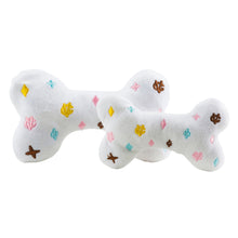 Load image into Gallery viewer, White Chewy Vuiton Bone Toys