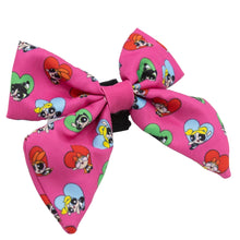 Load image into Gallery viewer, PowerPuff Dog Harness Set (Harness + Poop Bag Holder + Bow)