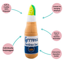Load image into Gallery viewer, Grrrona Beer Bottle Plush Toy