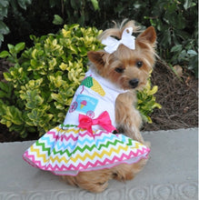 Load image into Gallery viewer, Ice Cream Cart Dress w/ Leash & D-Ring