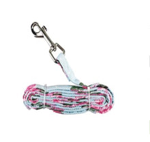Load image into Gallery viewer, Pink Rose Dress with D-Ring and Matching Leash