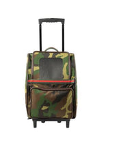 Load image into Gallery viewer, Petote Traveler Bag: Rio- Cami Stripe 3 in 1 Wheel Bag