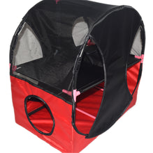 Load image into Gallery viewer, Pet Life Kitty -Play Obstacle Soft Folding Travel Cat House
