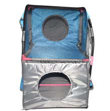 Load image into Gallery viewer, Pet Life Kitty -Play Obstacle Soft Folding Travel Cat House