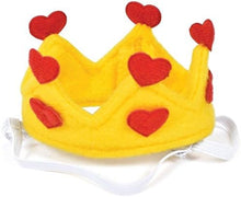Load image into Gallery viewer, Royal Queen of Hearts Dog Costume – Dress & Crown Set