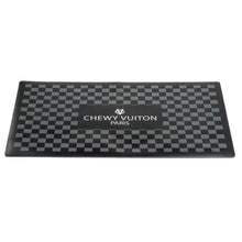 Load image into Gallery viewer, Black Checker Chewy Vuiton Placemat