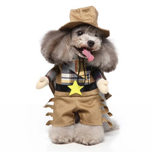 Load image into Gallery viewer, Yeehaw Paws: The Western Cowboy Pet Costume