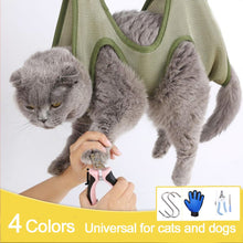 Load image into Gallery viewer, Cat Grooming Restraint Bag with Hammock