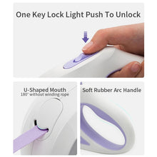 Load image into Gallery viewer, Automatic Retractable Lighting Dog Leash
