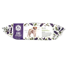 Load image into Gallery viewer, Gentle & Biodegradable Pet Wipes – 100 Count Safe for Dogs & Cats