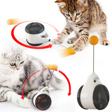 Load image into Gallery viewer, Tumbler Balanced Wheel Swinging Ball Cat Toy