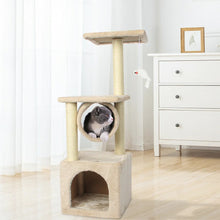 Load image into Gallery viewer, Ultimate Cat Haven: Tree House Tower for Endless Feline Fun!