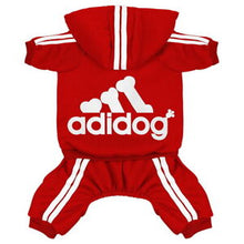 Load image into Gallery viewer, Adidog Pet Tracksuit | Sporty Dog Hoodie