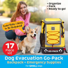 Load image into Gallery viewer, Dog Evacuation Go-Pack (Small)