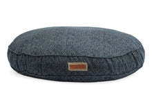 Load image into Gallery viewer, Round Pet Bed in Midnight Malamute