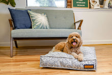 Load image into Gallery viewer, Lounger Pet Bed in Sapphire Spaniel