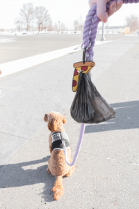 Pizza Poopy Loop Waste Bag Holder