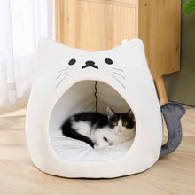 Load image into Gallery viewer, Adorable Cat Shape Pet House  A Haven of Comfort for Your Furry Friend
