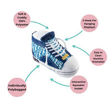 Load image into Gallery viewer, Dogior High-Top Tennis Shoe Plush Dog Toy
