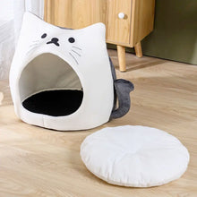 Load image into Gallery viewer, Adorable Cat Shape Pet House  A Haven of Comfort for Your Furry Friend
