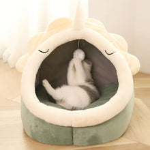 Load image into Gallery viewer, Adorable Dinosaur Pet House with Toy
