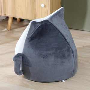 Adorable Cat Shape Pet House  A Haven of Comfort for Your Furry Friend