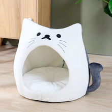 Load image into Gallery viewer, Adorable Cat Shape Pet House  A Haven of Comfort for Your Furry Friend
