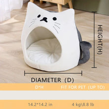 Load image into Gallery viewer, Adorable Cat Shape Pet House  A Haven of Comfort for Your Furry Friend
