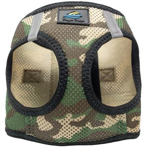 American River Choke Free Dog Harness in Camo