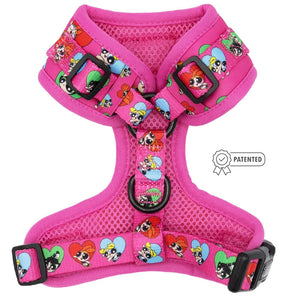 Dog Adjustable Harness - the Powerpuff Girls