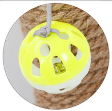 Load image into Gallery viewer, The Pet Life® &#39;Stick N&#39; Claw Sisal Rope Toy Suction Cup Stick Cat Scratcher
