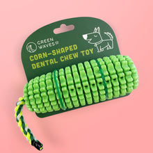 Load image into Gallery viewer, Corn-Shaped Dog Dental Chew Toy (Green)
