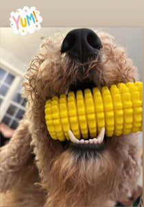 Corn-Shaped Dog Dental Chew Toy