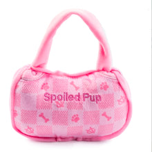 Load image into Gallery viewer, Pink Checker Chewy Vuiton Handbag
