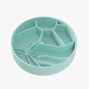 Loco Coco Interactive Slow Feeder Bowl Seafoam