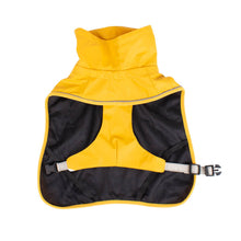 Load image into Gallery viewer, Body Glove Waterproof Pet Rain Coat – Reflective &amp; Adjustable Dog Jacket
