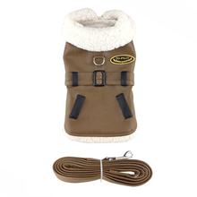 Load image into Gallery viewer, Classic Co-Pilot Dog Bomber Harness Coat
