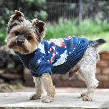 Load image into Gallery viewer, 🎄 Combed Cotton Ugly Reindeer Holiday Dog Sweater
